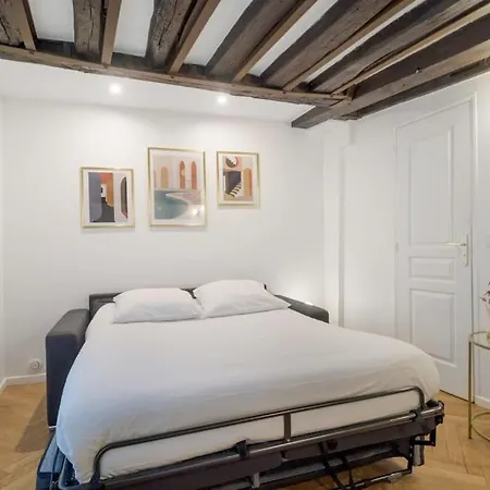Typical Parisian Studio# Chatelet-les Halles Apartman Párizs